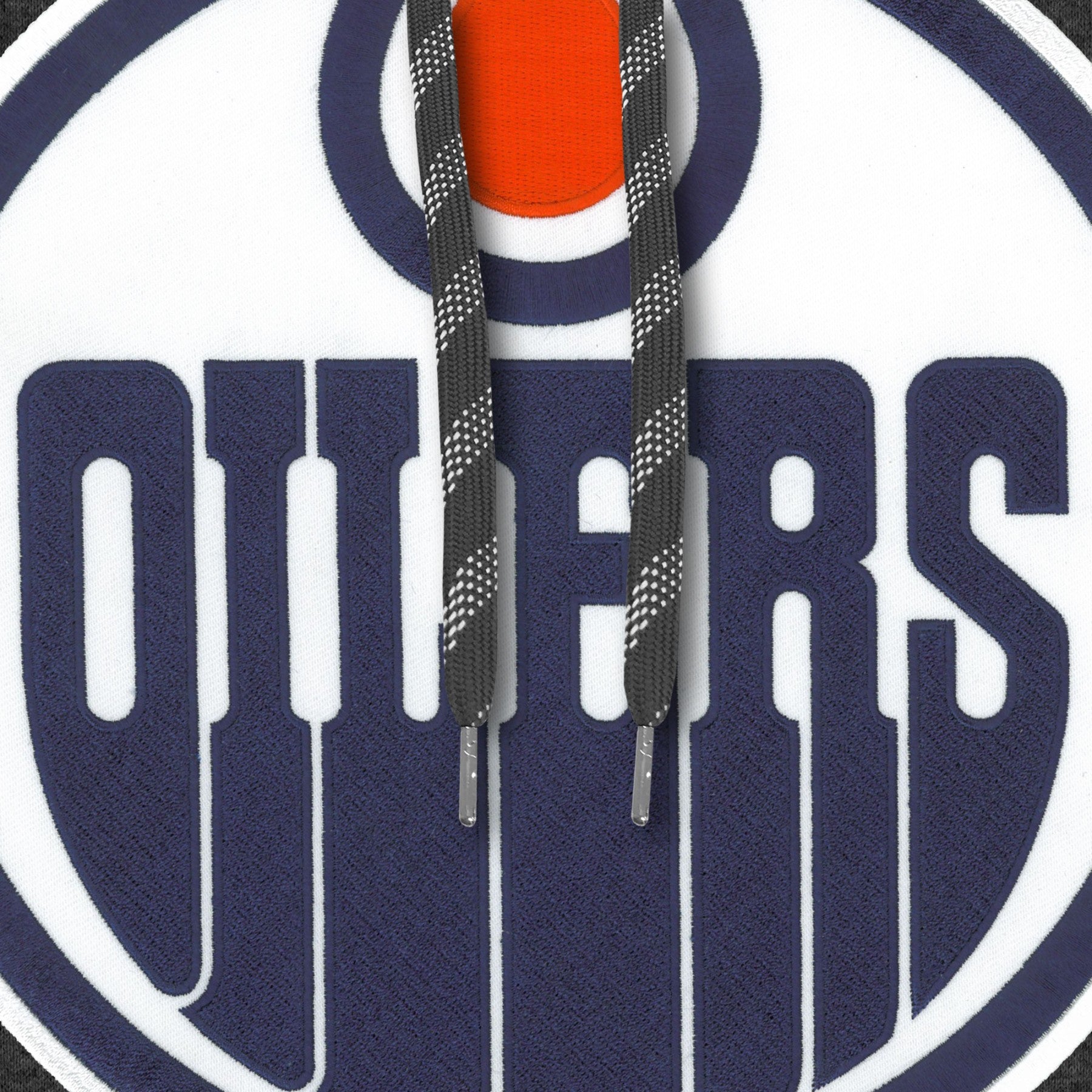 Edmonton Oilers NHL Bulletin Men's Charcoal Express Twill Logo Hoodie