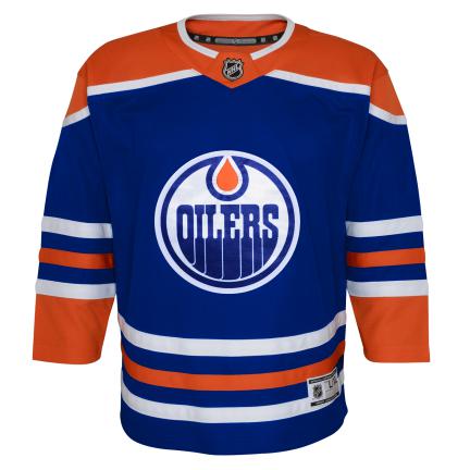 Edmonton Oilers NHL Outerstuff Youth Royal Blue Premier Jersey