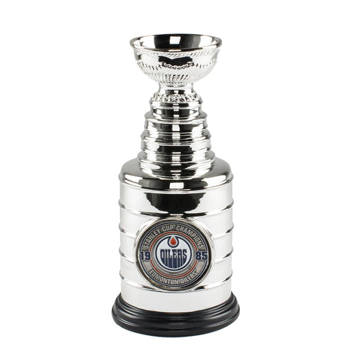 Edmonton Oilers NHL TSV 1985 Stanley Cup Champions 8" Replica Trophy