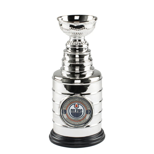 Edmonton Oilers NHL TSV 1987 Stanley Cup Champions 8" Replica Trophy