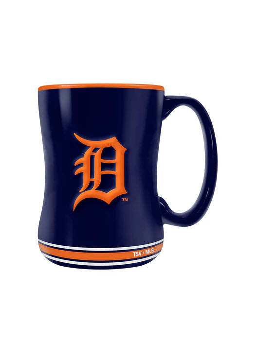 Detroit Tigers MLB TSV 14oz Sculpted Mug