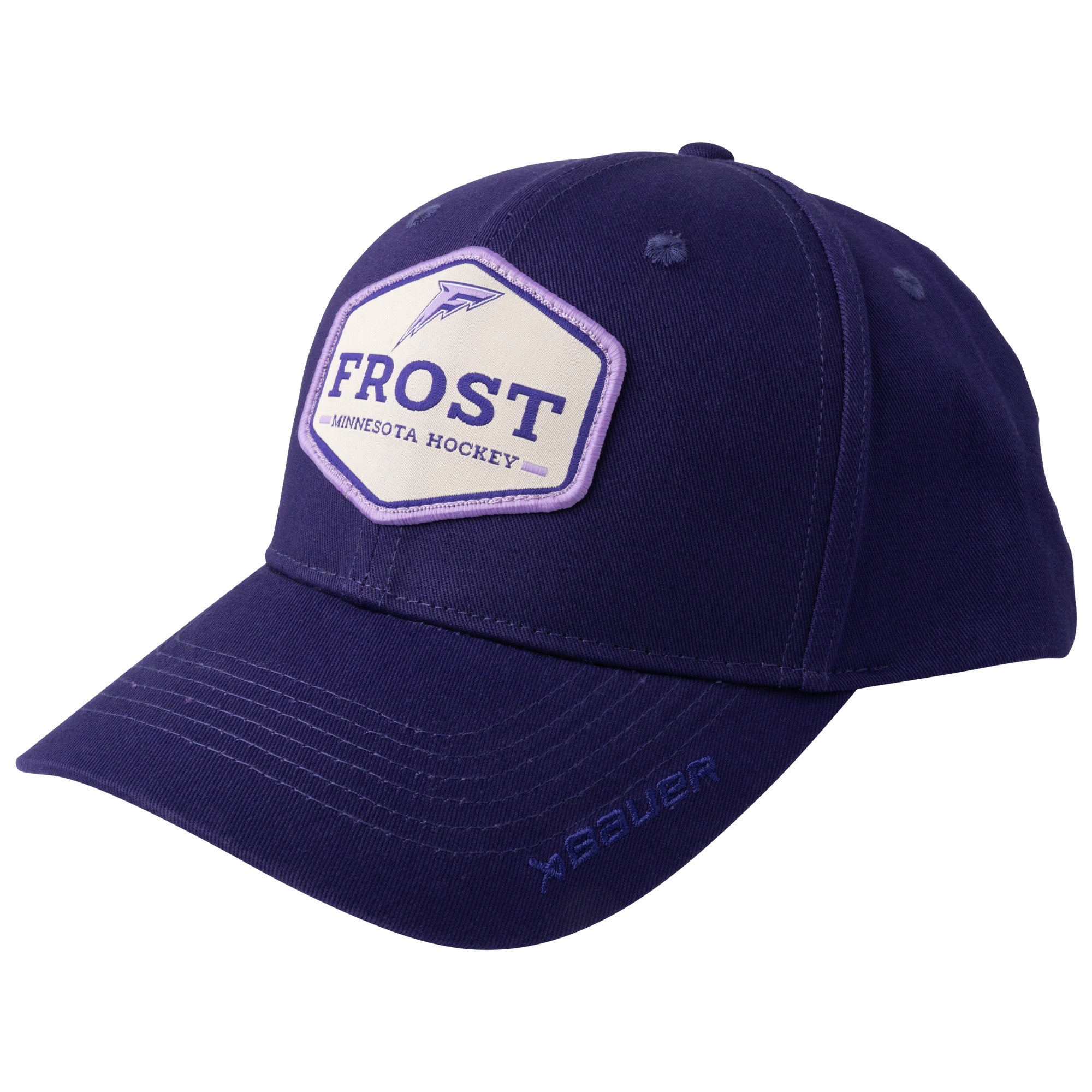 Minnesota Frost PWHL Bauer Unisex Purple Patch Snapback  Hat