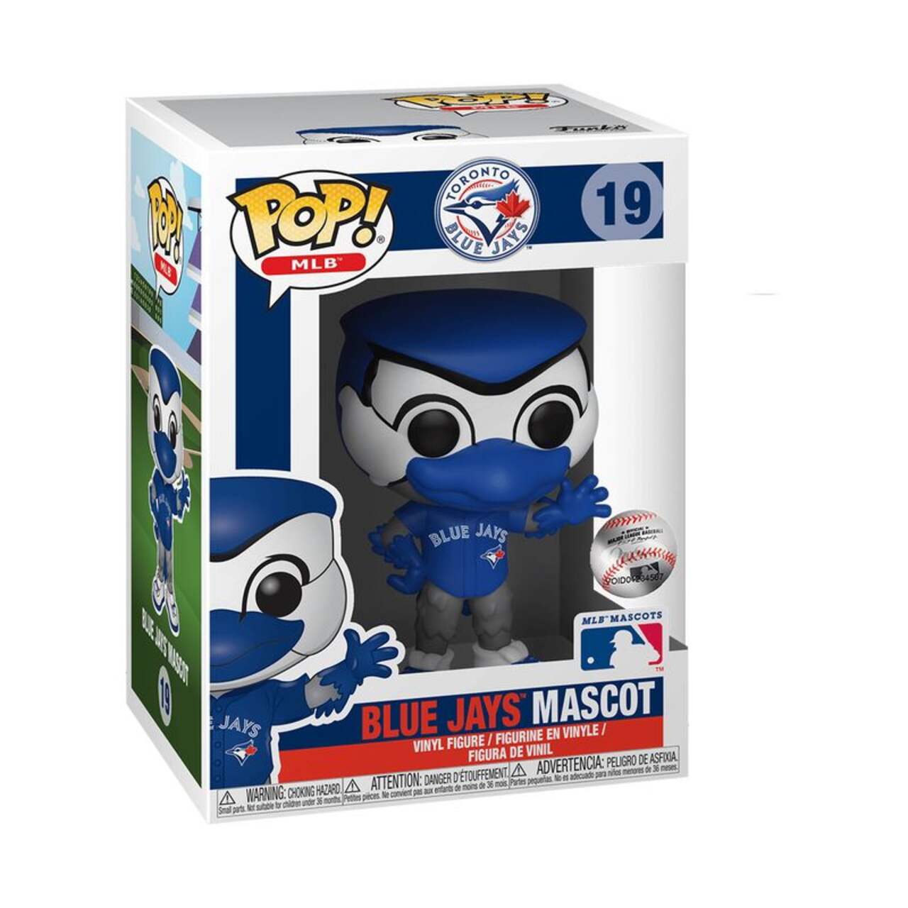 Figurine en vinyle Funko POP de la mascotte des Jays Ace des Blue Jays de Toronto MLB