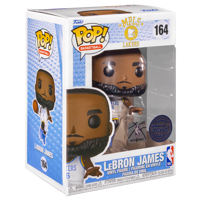 Lebron James Los Angeles Lakers NBA Funko Alternate Uniform POP Vinyl Figure