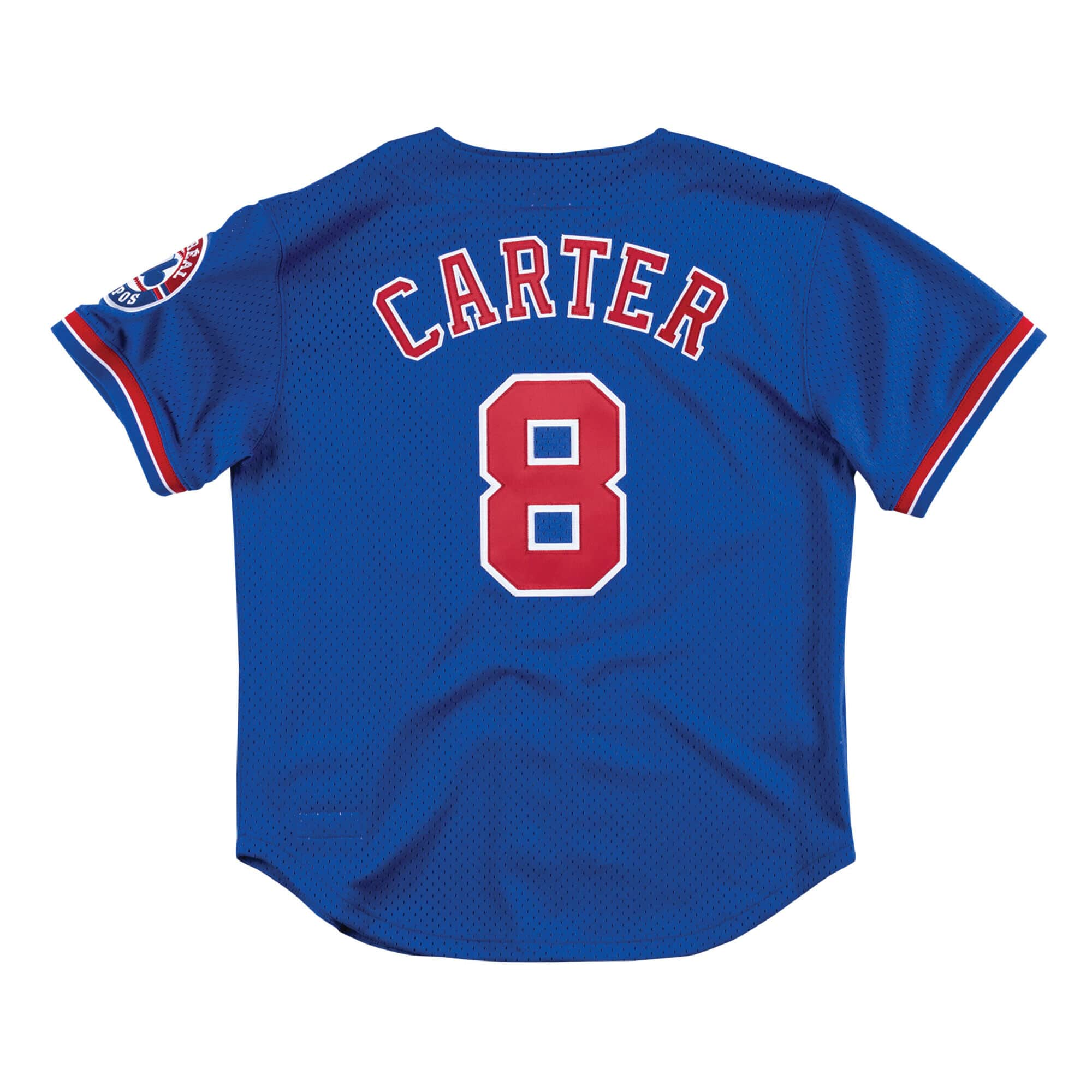 Gary Carter Montreal Expos MLB Mitchell & Ness Men's Navy BP Jersey