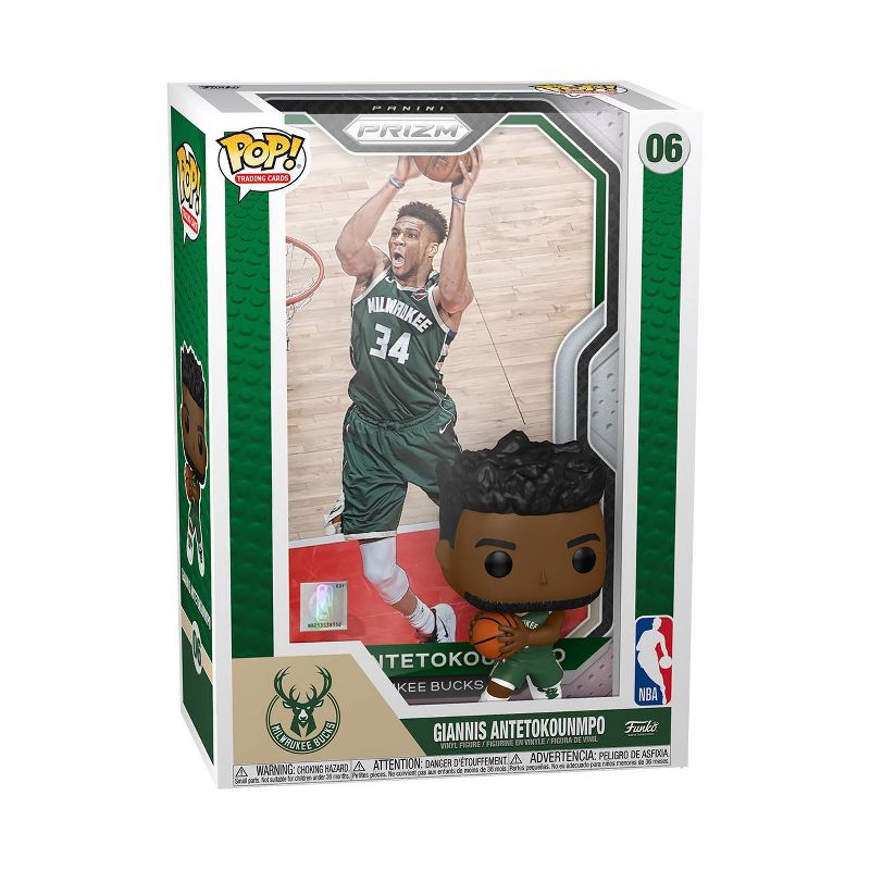 Giannis Antetokounmpo Milwaukee Bucks NBA Funko Slam Cover POP Vinyl Figure