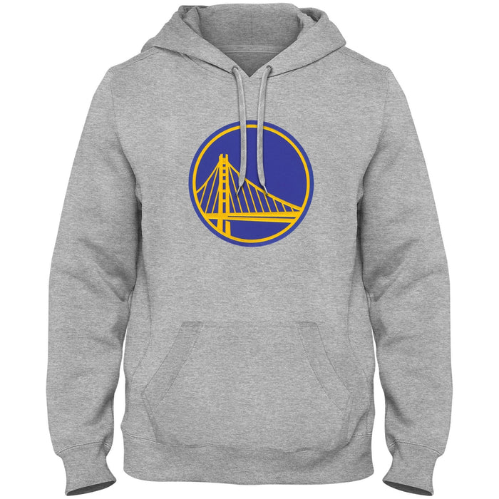 Golden State Warriors NBA Bulletin Men's Athletic Grey Express Twill Logo Hoodie