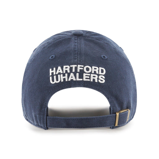 Hartford Whalers 47 Brand Vintage Blue Clean Up Adjustable Hat