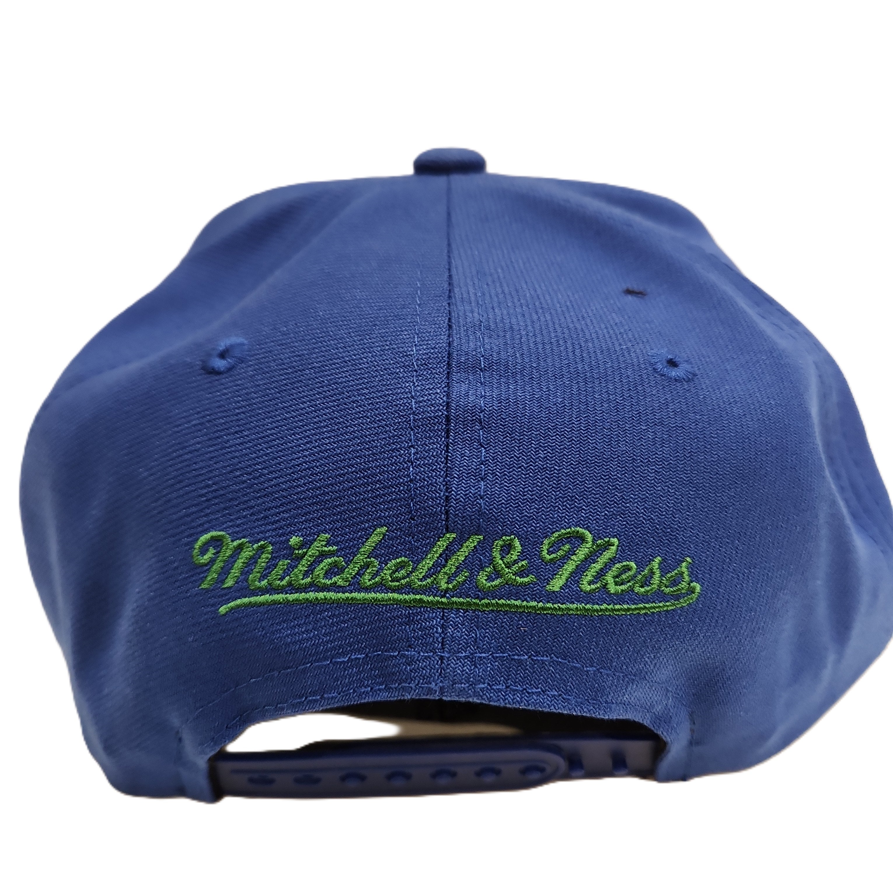 Hartford Whalers NHL Mitchell & Ness Men's Royal Blue Alternate Flip Snapback