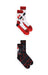 Hockey Canada IIHF Gertex Men's Black/Red Premium Crew Socks