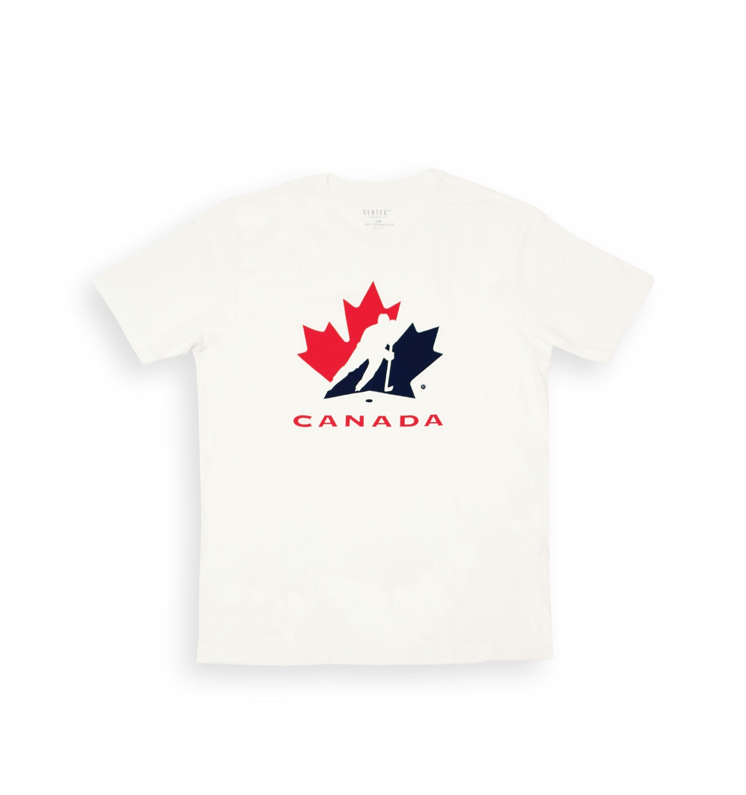 Hockey Canada IIHF Gertex Men's White Authentic T-Shirt