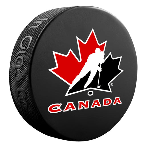Hockey Canada IIHF Inglasco Basic Souvenir Hockey Puck