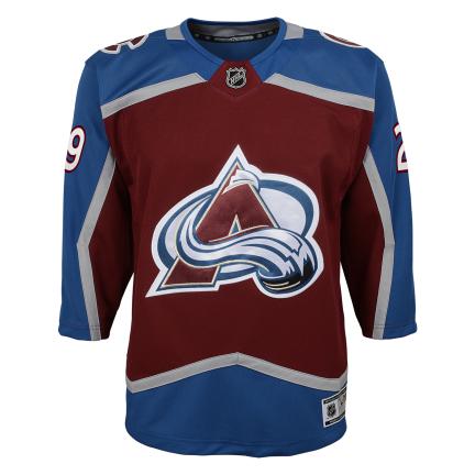 Nathan Mackinnon Colorado Avalanche NHL Outerstuff Jeune Bourgogne Premier Maillot