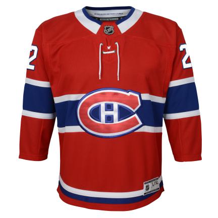 Cole Caufield Canadiens de Montréal NHL Outerstuff Jeune Rouge Premier Maillot