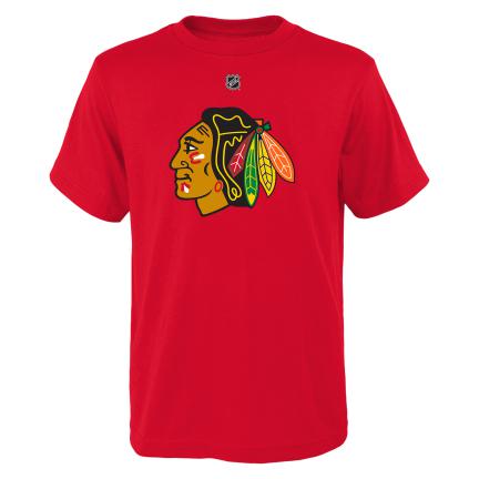 Connor Bedard Chicago Blackhawks NHL Outerstuff T-shirt rouge pour jeunes