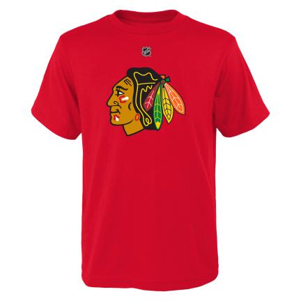 Connor Bedard Chicago Blackhawks NHL Outerstuff Youth Red T-Shirt