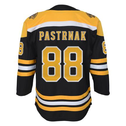 David Pastrnak Boston Bruins NHL Outerstuff Youth Black Premier Home Jersey