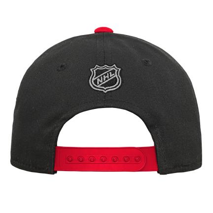 Vancouver Canucks NHL Outerstuff Youth Black Precurved Snapback