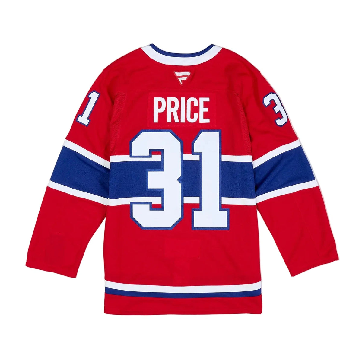 Carey Price Montreal Canadiens NHL Fanatics Branded Men's Red Pro-Stitched Premium Jersey