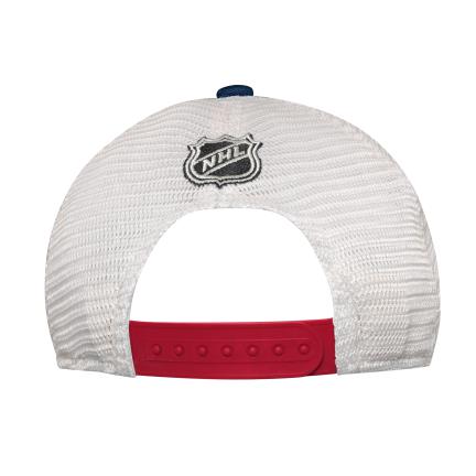 Montreal Canadiens NHL Outerstuff Youth Navy Trucker Slouch Snapback Hat