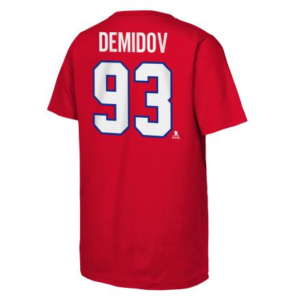 Ivan Demidov Montreal Canadiens NHL Outerstuff Youth Red T-Shirt