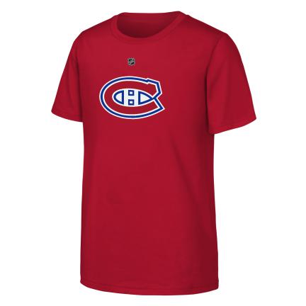 Lane Hutson Montreal Canadiens NHL Outerstuff Youth Red T-Shirt