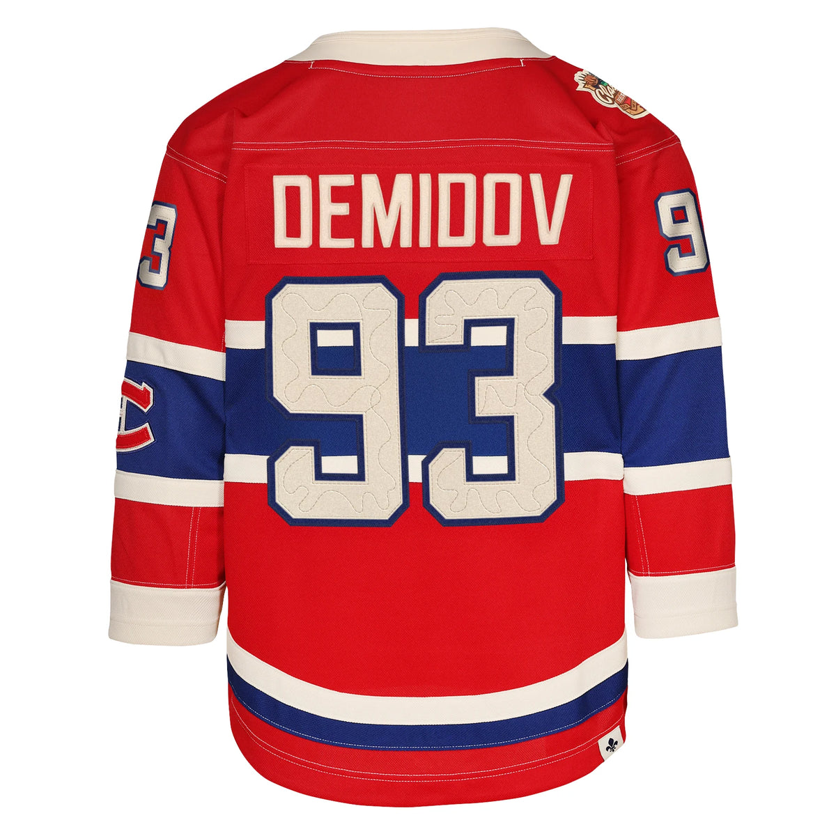 Ivan Demidov Montreal Canadiens NHL Outerstuff Kids Red 2026 Heritage Classic Premier Jersey