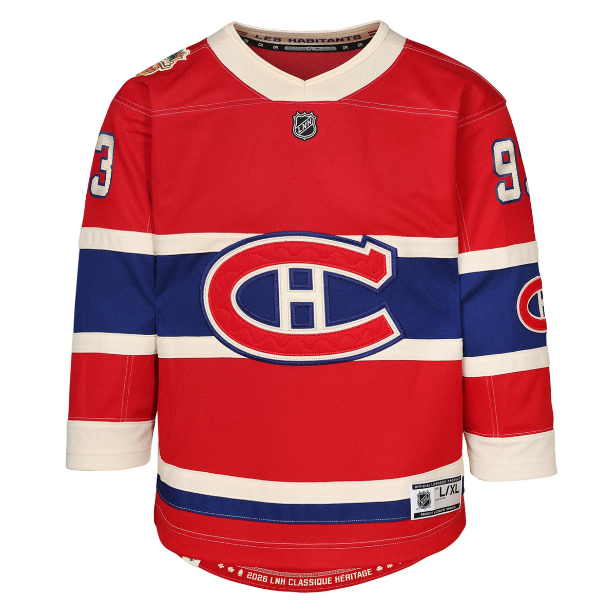 Ivan Demidov Montreal Canadiens NHL Outerstuff Kids Red 2026 Heritage Classic Premier Jersey