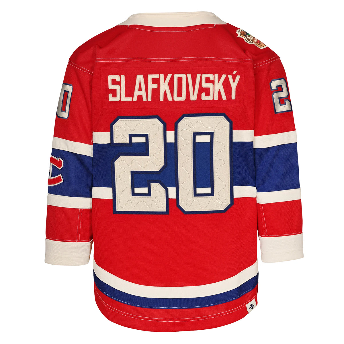 Juraj Slafkovsky Montreal Canadiens NHL Outerstuff Youth Red 2026 Heritage Classic Premier Jersey