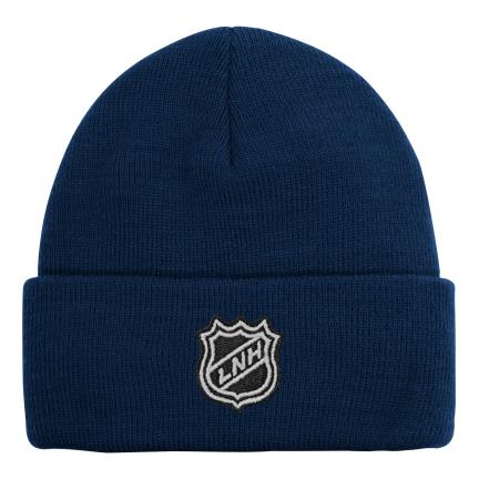 Montreal Canadiens NHL Outerstuff Youth Navy Beanie Cuffed Knit Hat