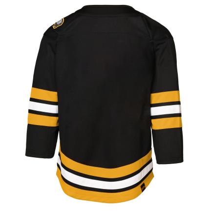 Boston Bruins NHL Outerstuff Youth Black Premier Home Jersey