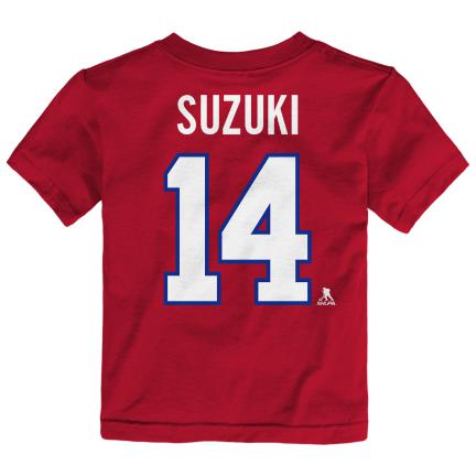 Nick Suzuki Montreal Canadiens NHL Outerstuff Toddler Red T-Shirt