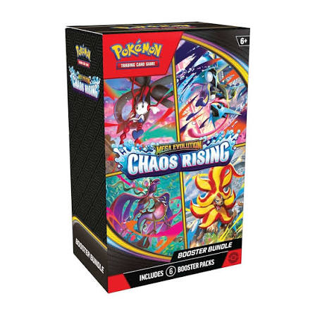 Pokémon TCG Mega Evolution ME04 Chaos Rising Booster Bundle
