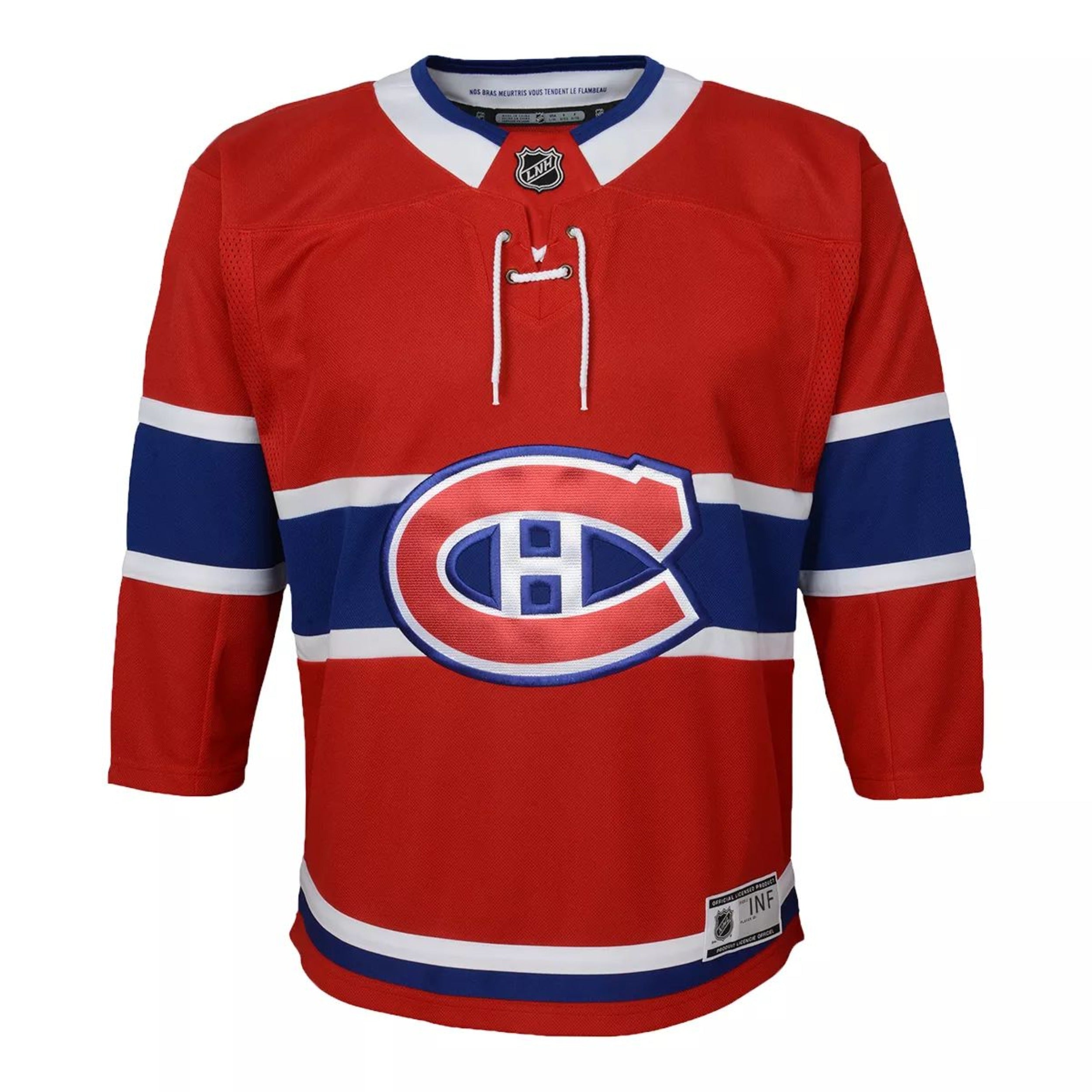 Maillot Outerstuff rouge pour enfants des Canadiens de Montréal de la LNH