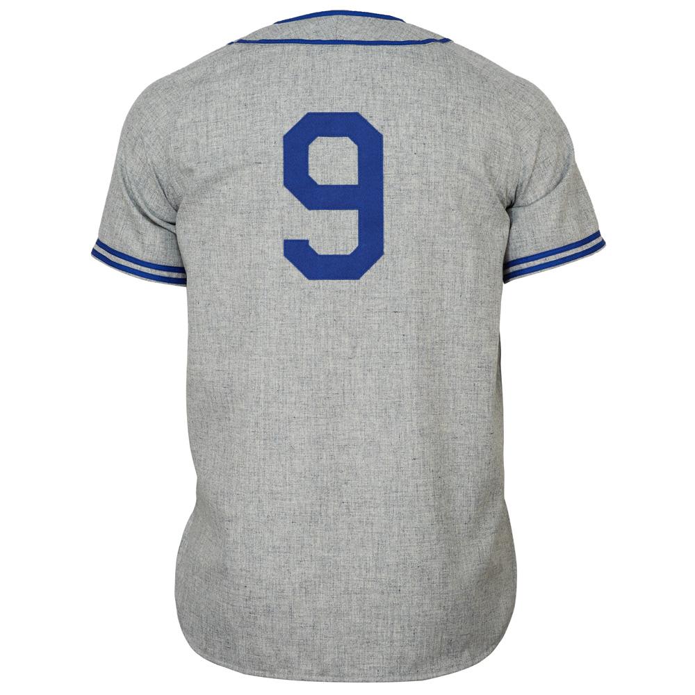 Jackie Robinson Montreal Royals Ebbets Field Flannels Men's Grey 1946 Authentic Flannel Jersey