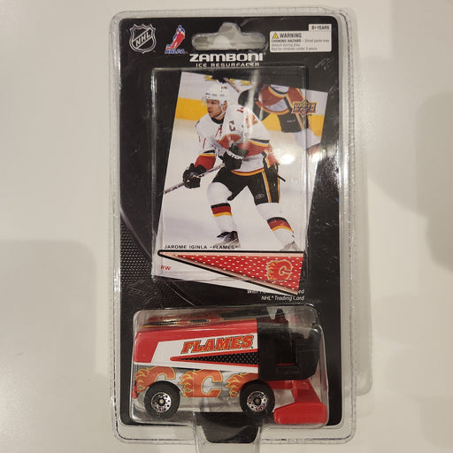 Jarome Iginla Calgary Flames NHL Top Dog Zamboni with Hockey Card