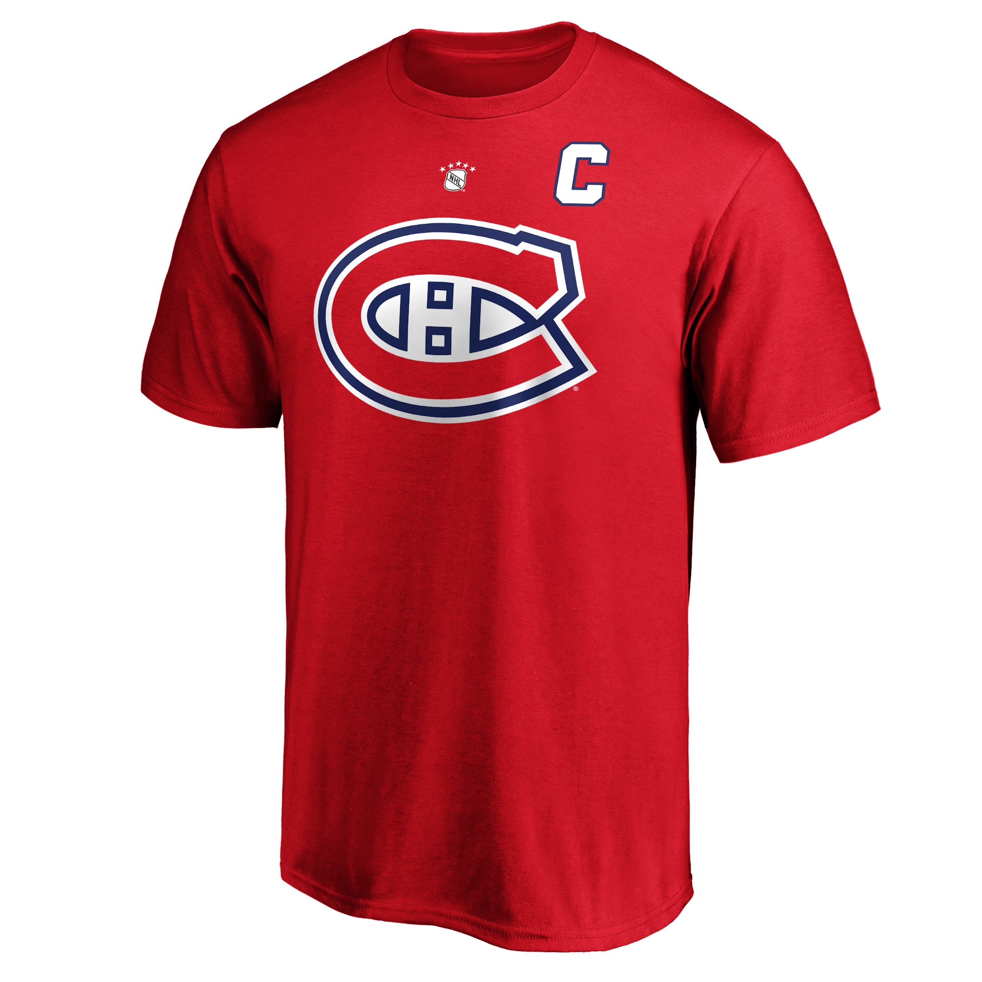 Jean Beliveau Montreal Canadiens NHL Fanatics Branded Men's Red Alumni Authentic T-Shirt