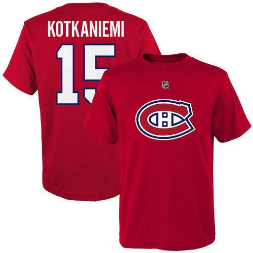 Jesperi Kotkaniemi Montreal Canadiens NHL Outerstuff Youth Red T-Shirt