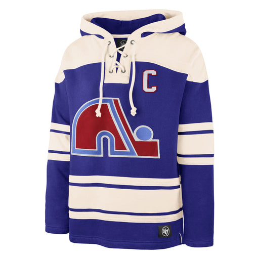 Quebec Nordiques NHL 47 Brand Men's Navy Imprint Fan T-Shirt —