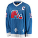 Joe Sakic Quebec Nordiques NHL Fanatics Branded Mens's Blue Premier Vintage Breakaway Jersey