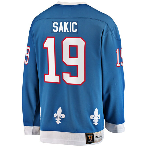 Fanatics Branded Joe Sakic Colorado Avalanche Men's Breakaway Away Jersey -  White