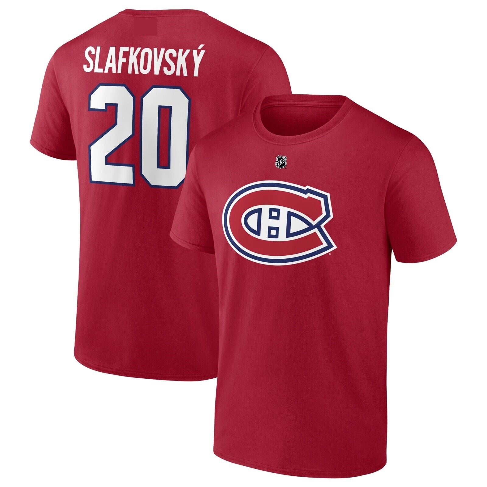 Juraj Slafkovský Canadiens de Montréal NHL Outerstuff T-shirt rouge pour jeunes