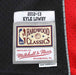 Kyle Lowry Toronto Raptors NBA Mitchell & Ness Men's Black 2012-2013 Hardwood Classics Swingman Jersey