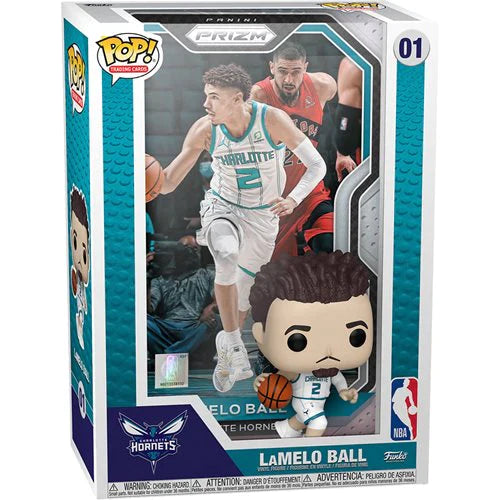 Lamelo Ball Charlotte Hornets NBA Funko POP Trading Card Vinyl Figure