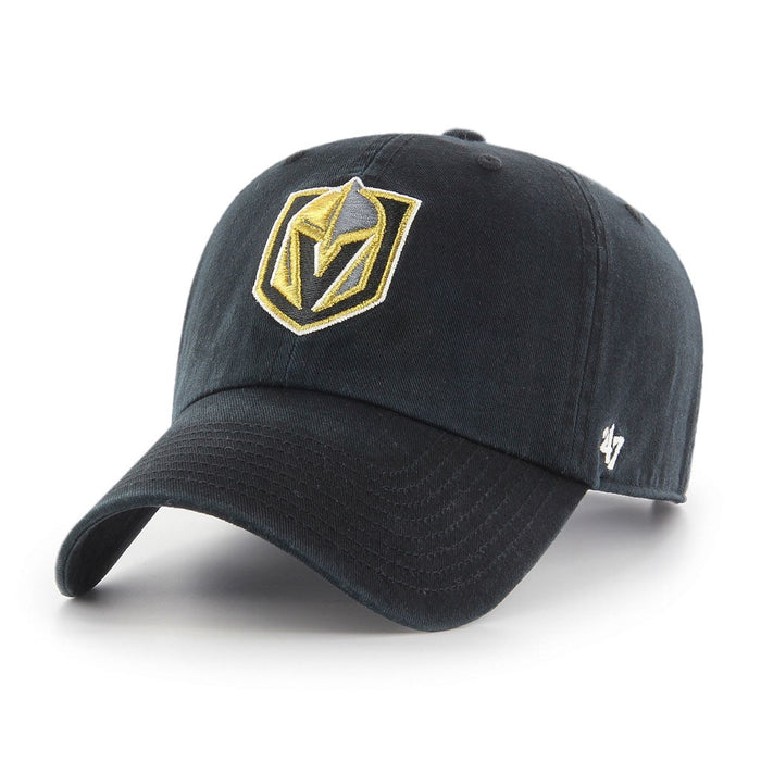 Las Vegas Golden Knights NHL 47 Brand Men's Black Clean Up Adjustable Hat