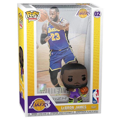 Lebron James Los Angeles Lakers NBA Funko POP Trading Card Vinyl Figure