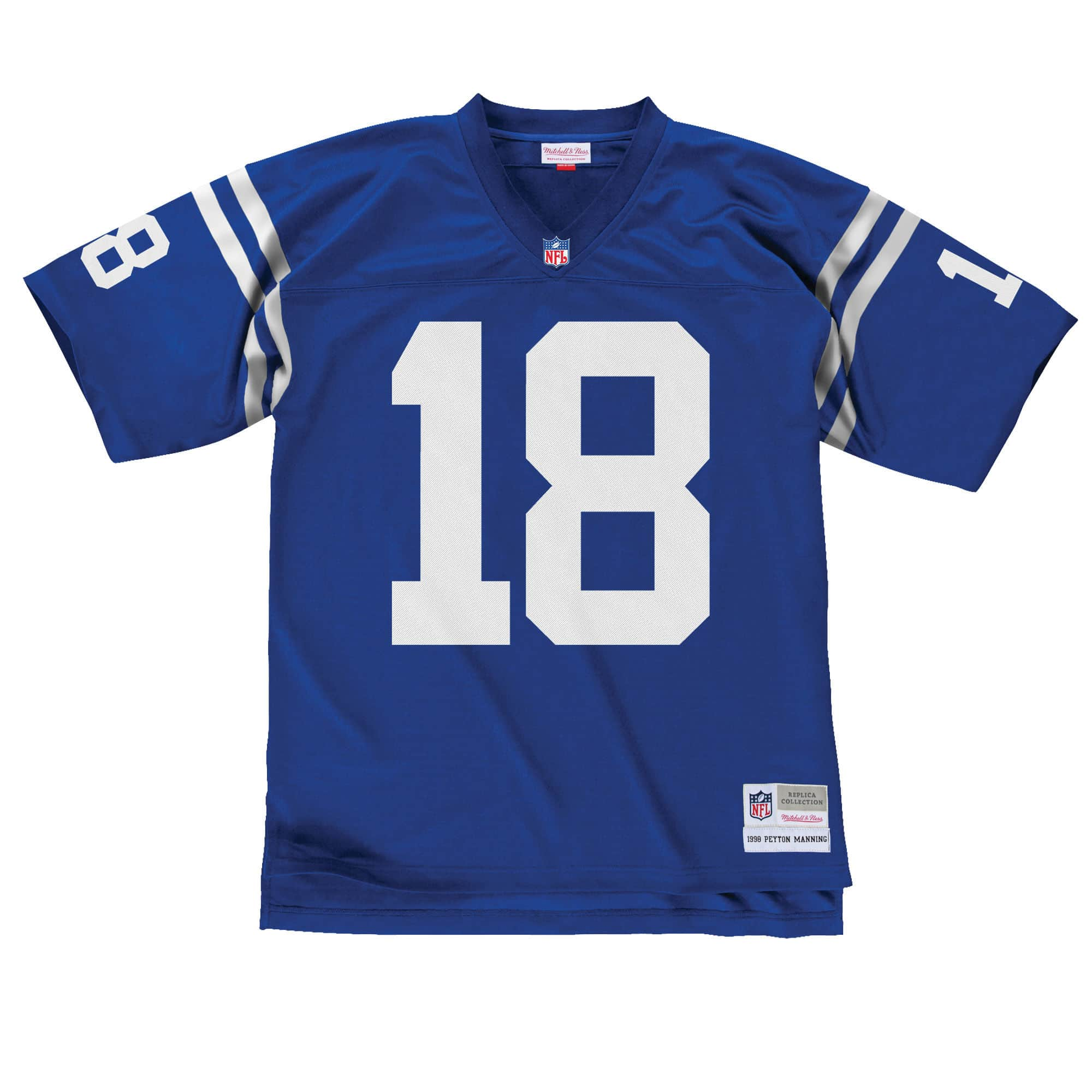 Peyton Manning Indianapolis Colts NFL Mitchell & Ness Maillot réplique bleu marine 1998 Legacy pour hommes