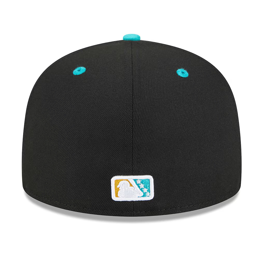 Buffalo Bisons MiLB New Era Men's Black/Light Blue 59Fifty Copa De La Diversion Fitted Hat
