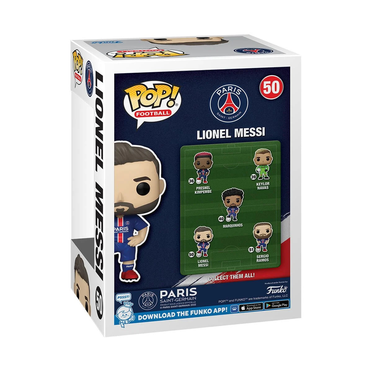 Lionel Messi Paris Saint-Germain Ligue 1 Funko POP Vinyl Figure