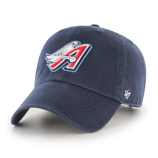 Los Angeles Angels MLB 47 Brand Men's Navy Vintage Clean Up Adjustable Hat